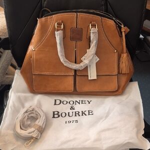 Dooney & Bourke Tan Leather Handbag